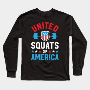 United Squats Of America v2 Long Sleeve T-Shirt